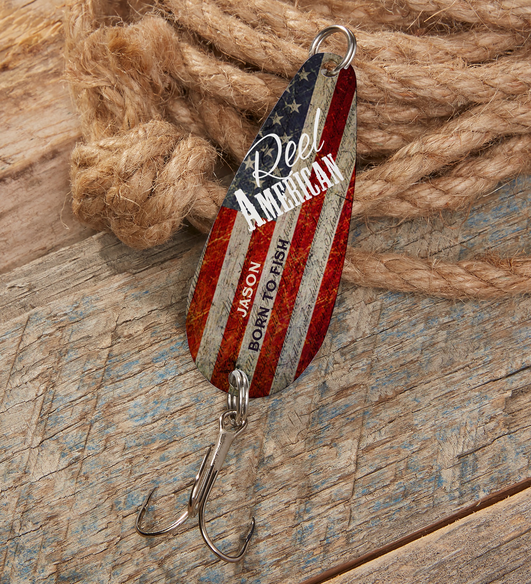 Reel American Personalized Fishing Lure